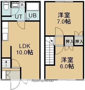 コーポ純5【1階】の間取り